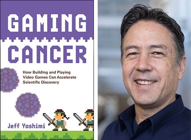 Jeff Yoshimi and the book Gaming Cancer